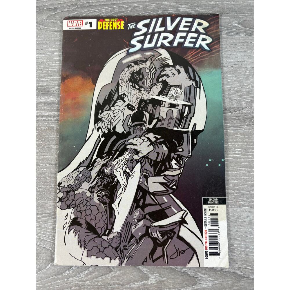 The Silver Surfer: The Best‎ Defense #1- 2nd Printing- Comic Book